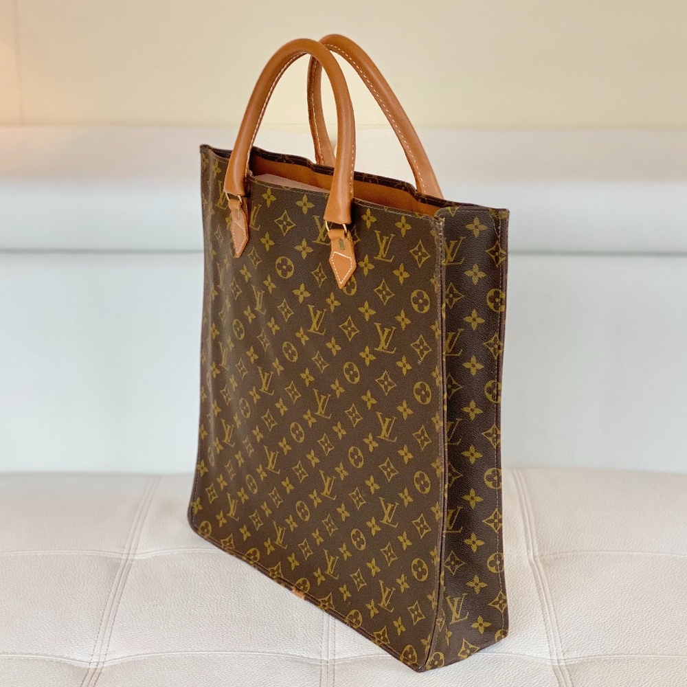 SOLD: Louis Vuitton Vintage Sac Plat Tote 1970’s - Picture 2 of 13